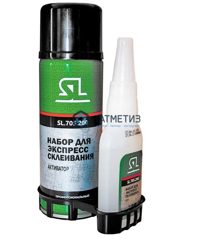 Набор для склеивания (50 г + 200 мл) универ.2-хкомп. ПРОЗРАЧНЫЙ, SL 705.200 | «ТАТМЕТИЗ» Набор для склеивания (50 г + 200 мл) универ.2-хкомп. ПРОЗРАЧНЫЙ, SL 705.200 - магазин крепежа «ТАТМЕТИЗ»
