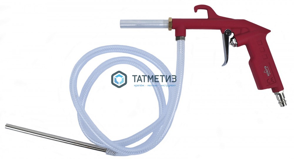 Пистолет для продувки, пневм. пескостр.с шлангом, 142л/мин, 3бар, сопло 6мм, шланг 1м, ELITECH -  магазин «ТАТМЕТИЗ»