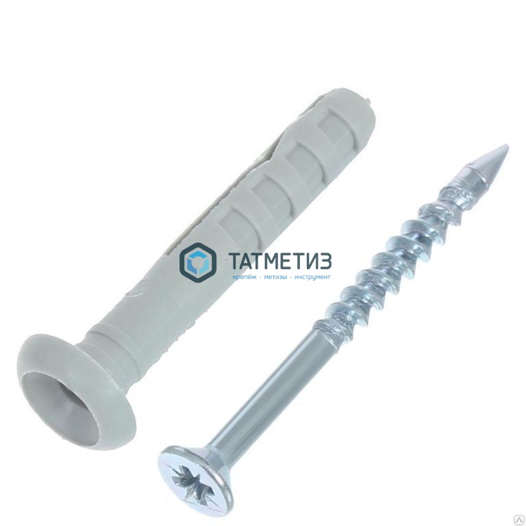 Дюбель-гвоздь  8х 80 гриб (500 шт/уп) КТ -  магазин «ТАТМЕТИЗ»