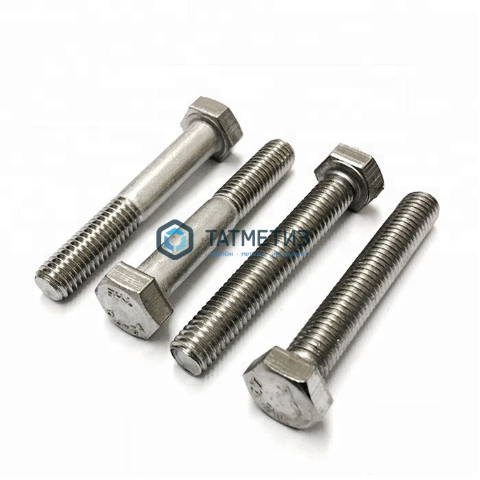 Болт М14 х 60 КП10.9 DIN 933 / ГОСТ 7798-70 оц. (уп 25кг / 286шт)* РМЗ -  магазин крепежа «ТАТМЕТИЗ»