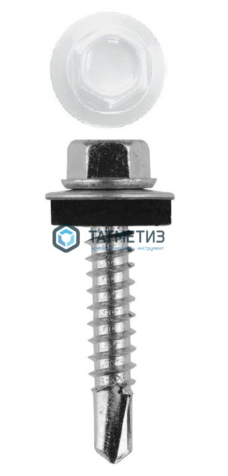 Саморез окраш.кров. 5,5х32 /9003/ DAXMER M (10х250) -  магазин «ТАТМЕТИЗ»