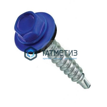 Саморез окраш.кров. 4,8х35 /5005/  ( 250 шт/уп)  HW -  магазин крепежа «ТАТМЕТИЗ»