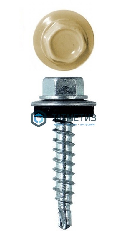 Саморез окраш.кров. 4,8х29 /1014/ (250 шт/уп) КК -  магазин крепежа «ТАТМЕТИЗ»